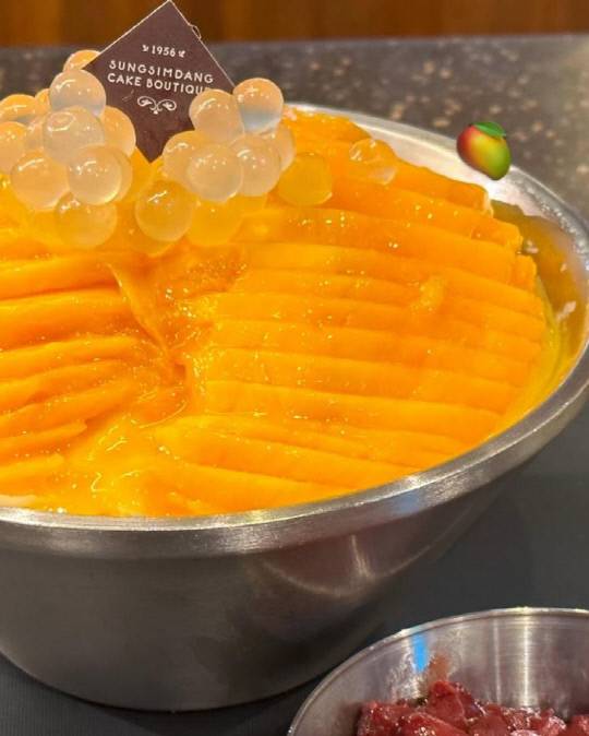 성심당 망고빙수. 성심당 인스타그램 캡처.