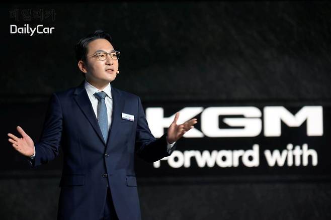 KG모빌리티 곽정현 사업전략부문장
