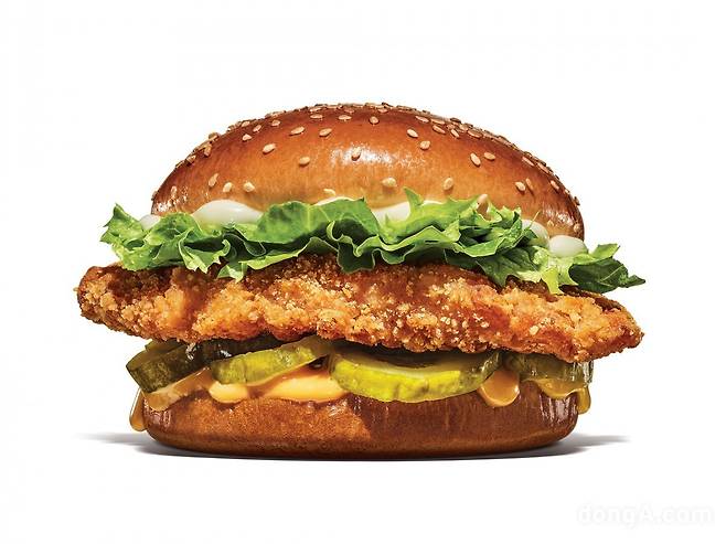 버거킹 크리스퍼 버거.
