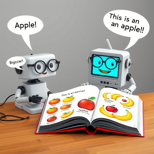 톡톡 용어 - 머신 러닝 (AI로 이미지 생성)