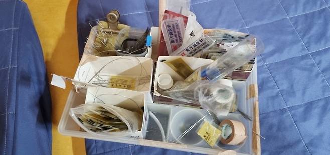 ▲ 무면허 한의사가 사용한 의료 도구 [연합뉴스]&nbsp;