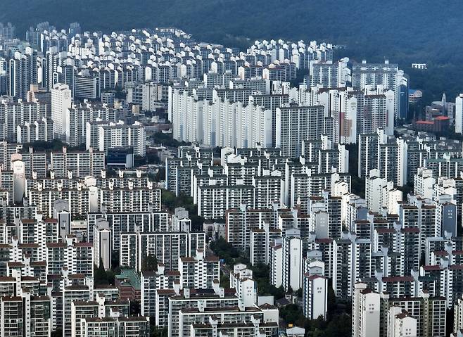 일산 신도시 일대 아파트 전경. 사진=한국경제신문