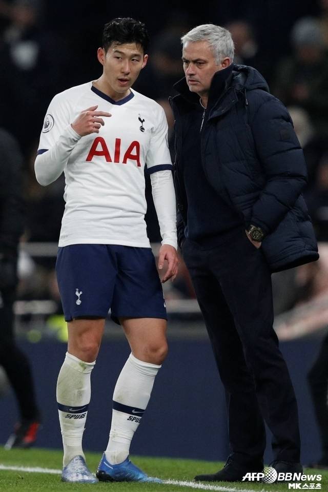 손흥민은 옛 스승 무리뉴와 재회할 수 있을까. 사진=AFPBBNews=News1