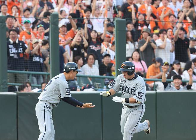 한화 안치홍. 연합뉴스