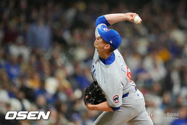 [사진] 시카고 컵스 크리스 플렉센. ⓒGettyimages(무단전재 및 재배포 금지)