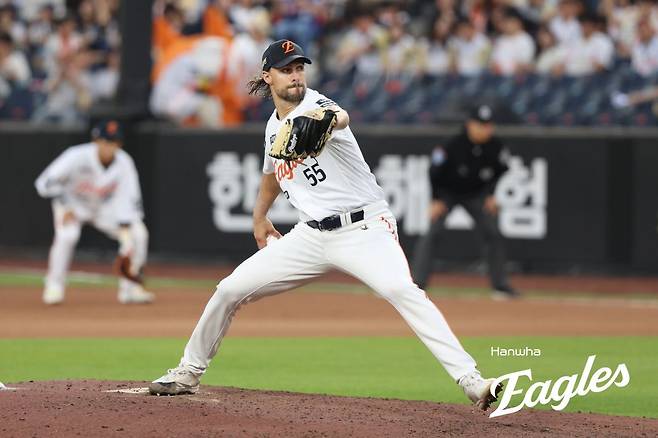 한화 라이언 와이스. 사진제공｜한화 이글스