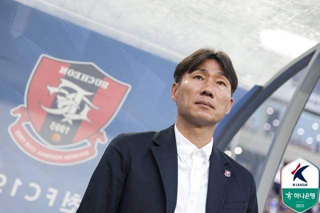 이영민 부천FC 감독. /사진=한국프로축구연맹 제공