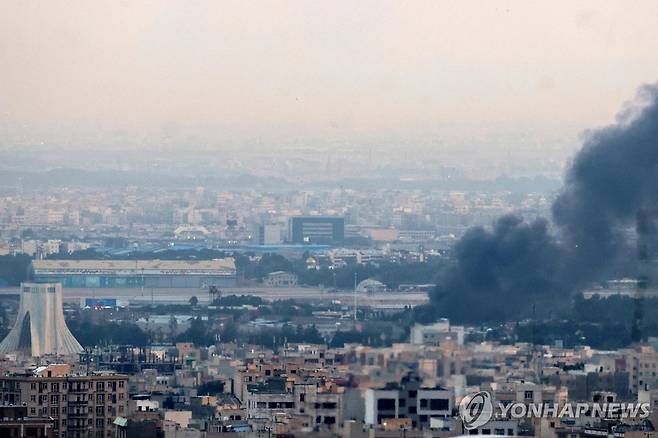 16일 이란 테헤란 시내 모습 [AFP 연합뉴스 자료사진. 재판매 및 DB 금지]