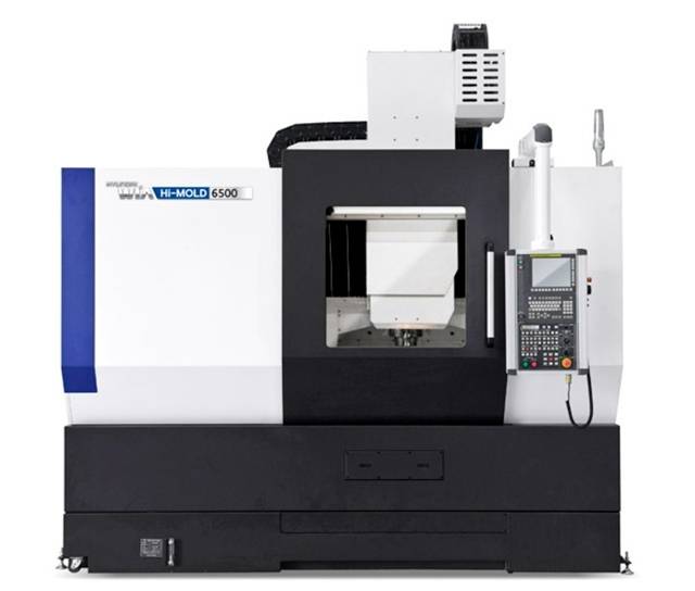 산업통상자원부는 KCNC가 우리나라 기계·장비 가공의 절반 이상을 책임지는 CNC 국산화에 성공했다고 18일 밝혔다.사진은 고품질 금형 가공에 최적인 현대위아의 수직형 머시닝센터 Hi-MOLD6500. /위아공작기계