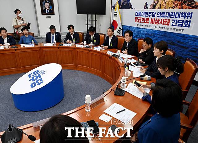 '더불어민주당 의료대란대책특위-대한응급학회 응급의료 비상사태 간담회'