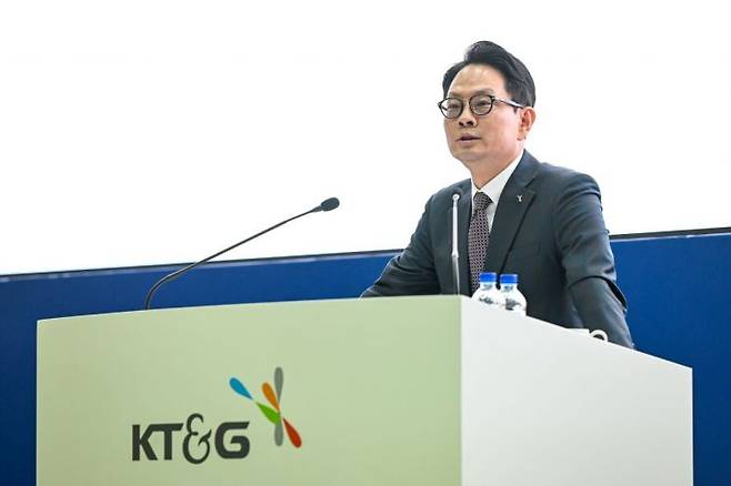 방경만 KT&G 사장. [사진 제공=KT&G]