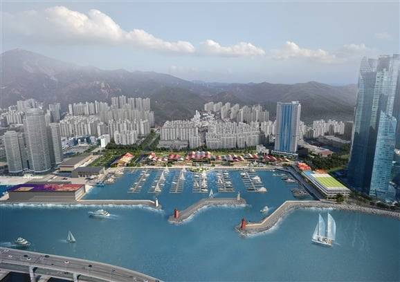 수영만 요트경기장 조감도. /부산시청 제공