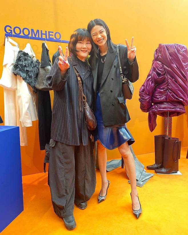 디자이너 허금연과 정호연