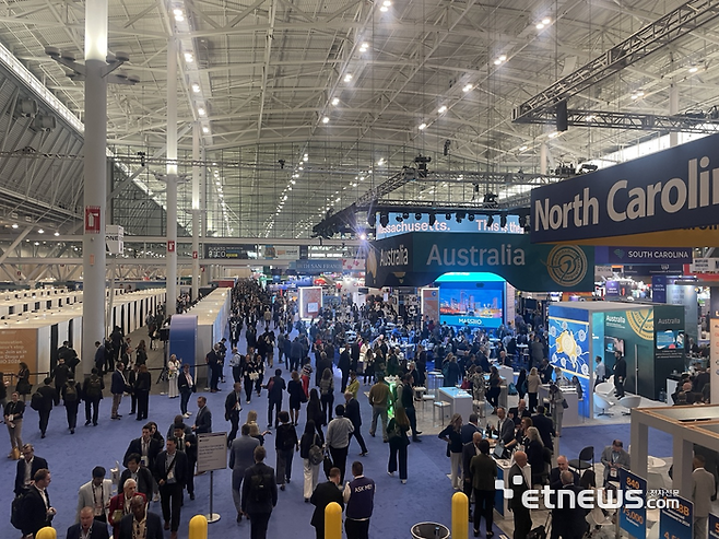 '2025 바이오 인터내셔널 컨벤션(바이오 USA)'이 열린 미국 메사추세츠주 보스턴 컨벤션·엑시비션 센터 전경