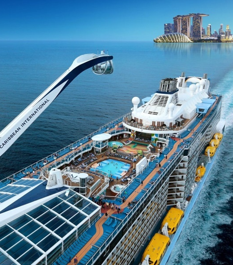 로얄캐리비안크루즈. [사진=크루즈TMK]