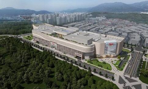 설계 변경이 반영된 ‘스타필드 창원’ 조감도. 신세계프라퍼티 제공