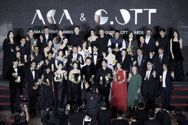 지난해 10월 부산 해운대구 영화의전당에서 열린 ‘ACA & G.OTT 어워즈’ 행사 모습. 부산국제영화제 제공