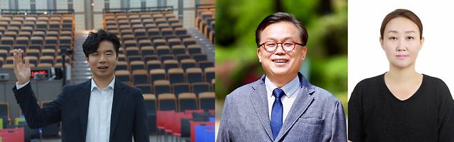 광복 80주년을 맞아 ‘2025 부울경 통일소망축제’가 오는 26일 부산 수영로교회에서 열린다. 이은성 운영위원장, 하충엽 숭실대 교수, 뉴코리아교회 김은진 사모(왼쪽부터).