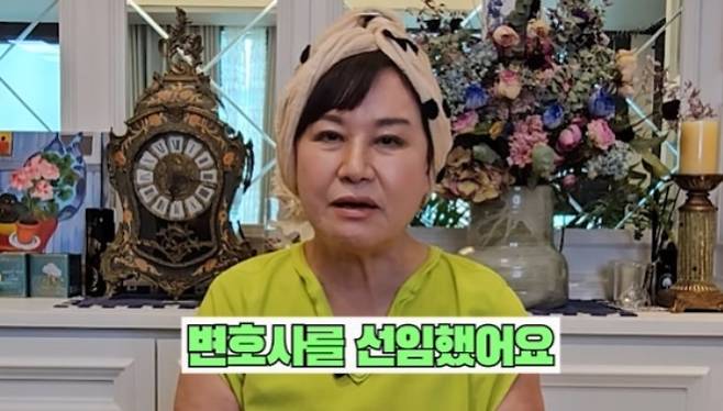 배우 박원숙. [유튜브 채널 ‘박원숙채널’]