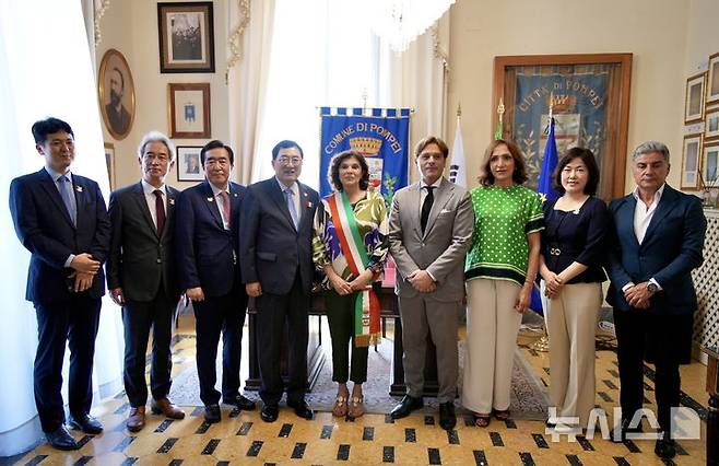 경주시·이탈리아 폼페이시, 자매결연 40주년 기념행사