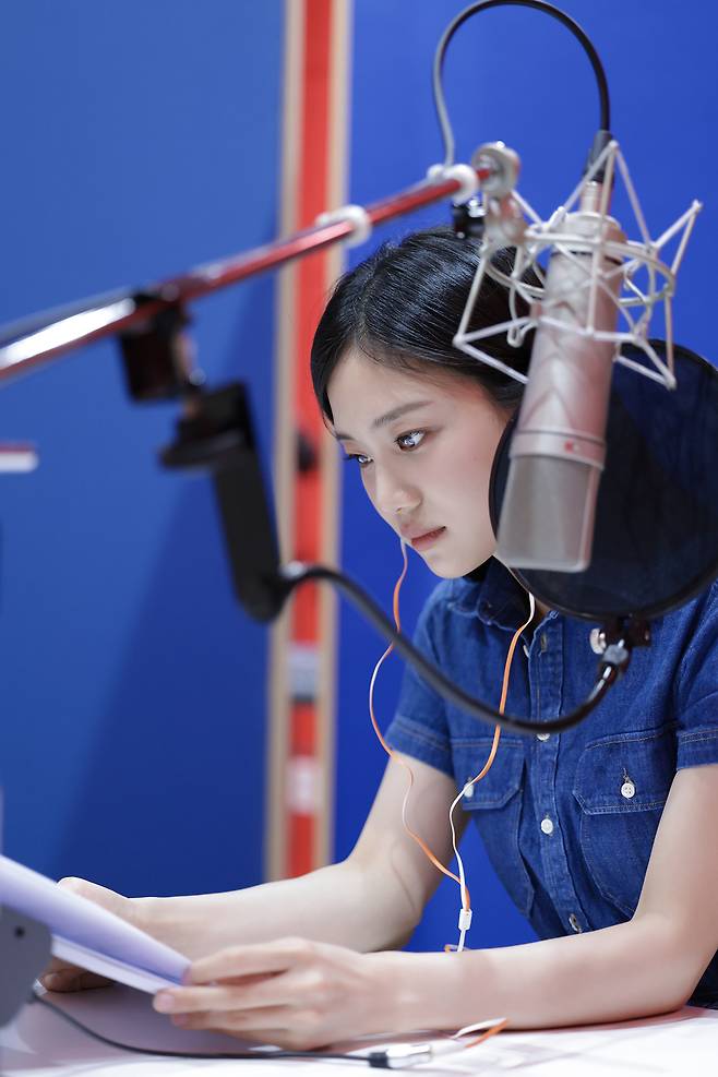 <소방관> 음성해설 녹음 홍화연. BH엔터테인먼트