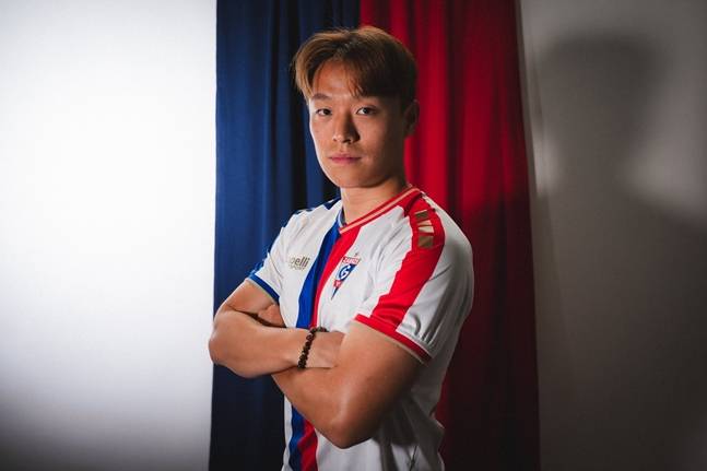 고영준. /사진=구르니크 자브제 공식 홈페이지