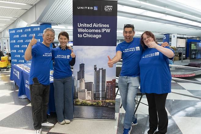 IPW 2025에 참가한 유나이티드항공 / CapitolHillPhoto.com