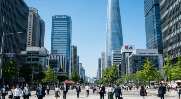 한국이 자본을 생산적, 효율적으로 활용하는 사회가 되면 다국적 기업이 나올 가능성이 높아진다. 사진=Gemini