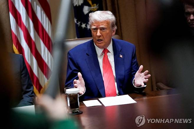 도널드 트럼프 미국 대통령 [로이터=연합뉴스. 재판매 및 DB 금지]