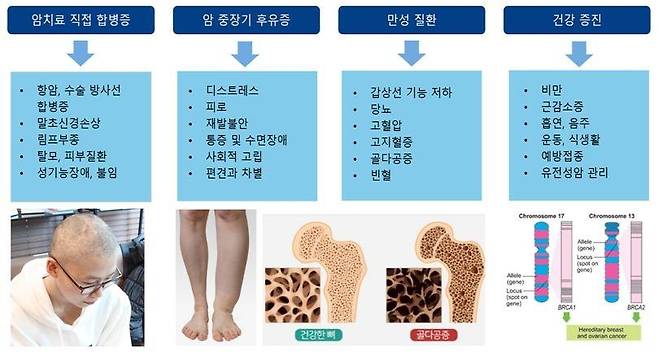 암생존자의 다양한 문제와 미충족 해결 필요 [국립암센터 제공. 재판매 및 DB 금지]