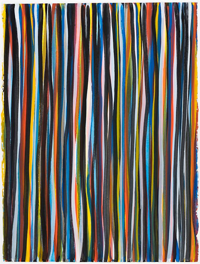 솔 르윗作 ‘붓놀림’