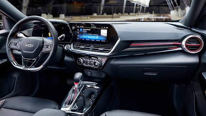 쉐보레 트랙스 크로스오버 실내