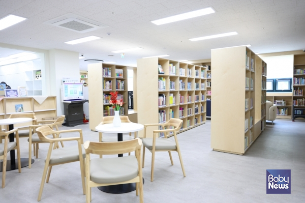 꿈나무어린이도서관 리모델링 후 사진. ⓒ구로구