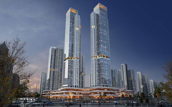 잠실주공5단지 재건축 사업 투시도.(사진=서울시)