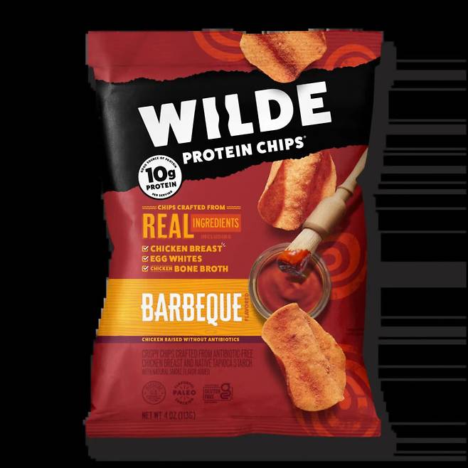 감자 대신 닭가슴살 등이 들어간 단백질칩. [사진=와일드프로틴칩 홈페이지]