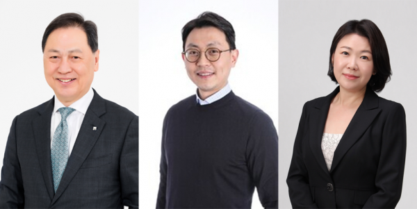 강태선 BYN블랙야크그룹 회장, 강준석 BYN블랙야크그룹 사장, 강주연 동진레저 사장