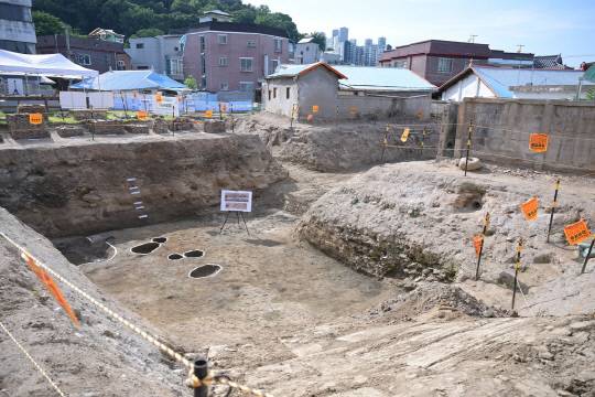 공주 대통사지 발굴현장. 충남 공주시 제공