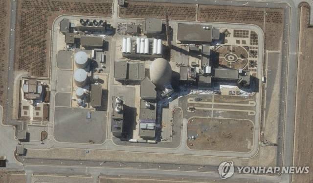 이란 아라크 핵시설 중수로 위성사진. AP 연합뉴스