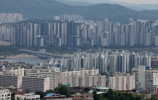 서울 아파트 전경. 뉴시스