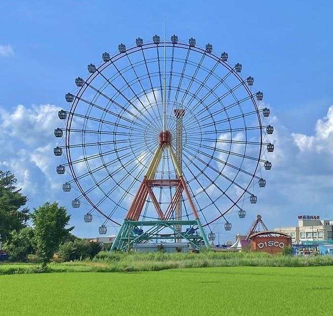 삽교호관광지 '논뷰' 대관람차