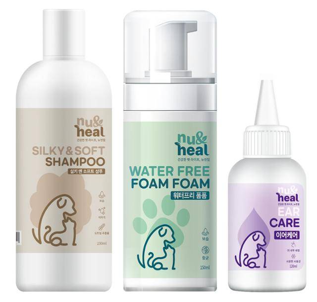 뉴앤힐 의약외품 워시라인 3종