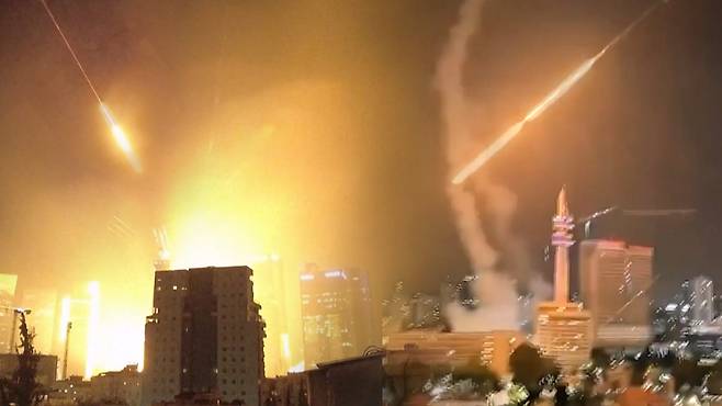 이스라엘 이란 공습 [자료사진]