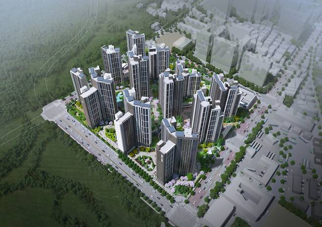 힐스테이트 회룡역파크뷰 조감도/사진제공=현대건설