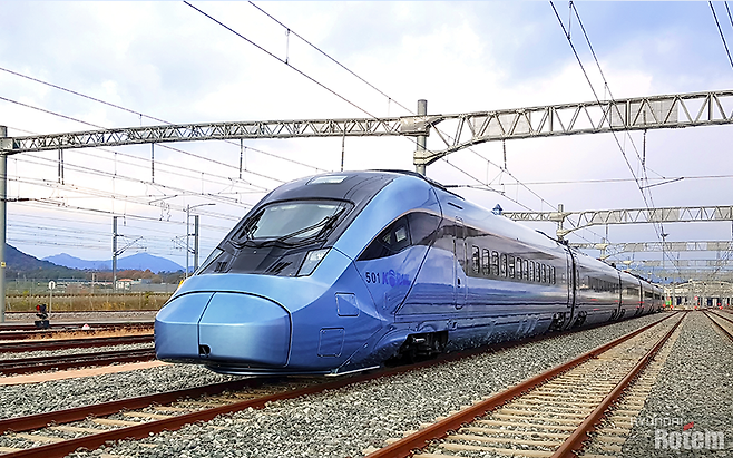 현대로템의 KTX-이음 [현대로템 블로그 갈무리]