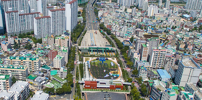 수정산터널. [수정산터널 누리집 갈무리]