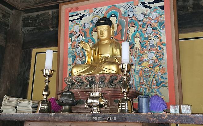 약사전 목조약사여래좌상