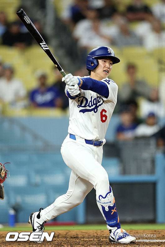 [사진] LA 다저스 김혜성. ⓒGettyimages(무단전재 및 재배포 금지)