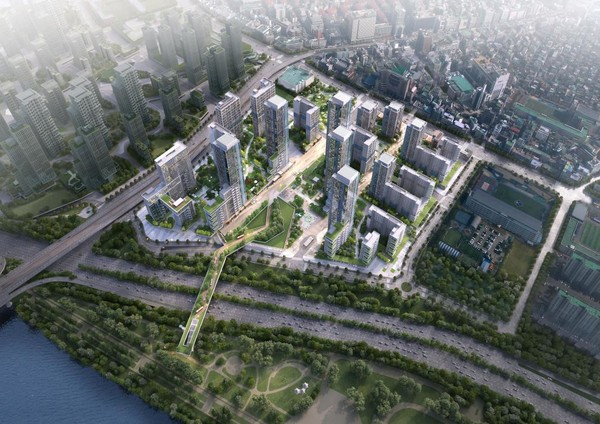 압구정2구역 조감도. 사진 제공=서울시