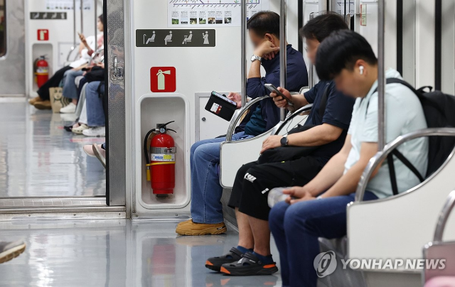 서울 지하철. 연합뉴스