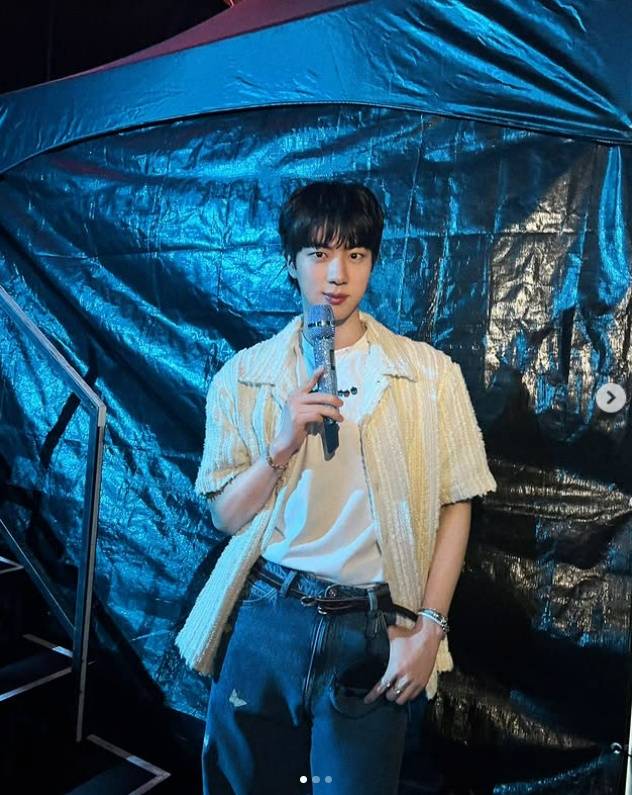 방탄소년단 진, 스타플래닛 5월 아이돌 랭킹 1위..3개월 연속 '기부요정'